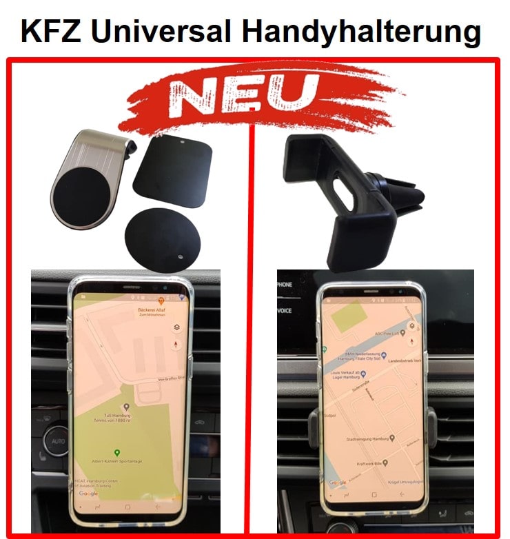 KFZ Universal Handyhalterung - Zulassungsstelle